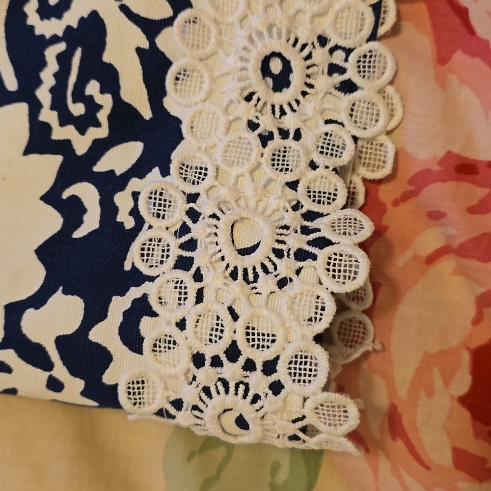 Talbots Floral Cotton Skirt - Picture 7 of 9